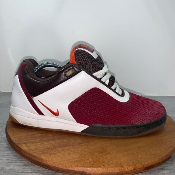 Nike SB Zoom Tre AD Skate Shoes White Deep Orange Men’s 11 Sneakers 313311-181